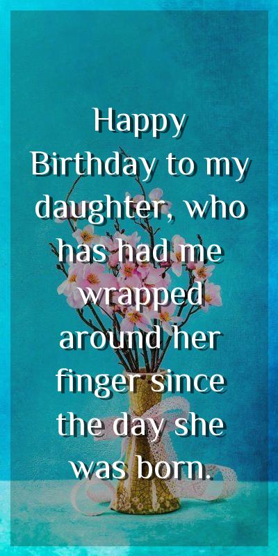 birthday wishes for my little daughter